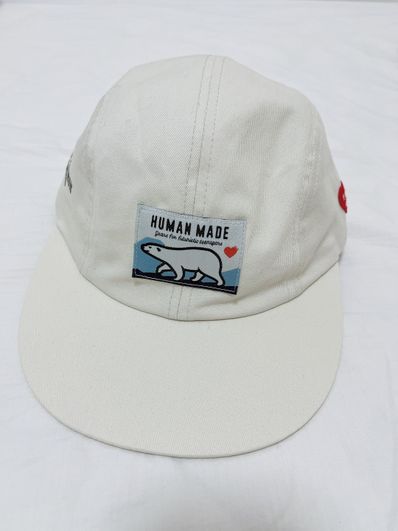 HUMAN MADE 4PANEL TWILL CAP "White"
