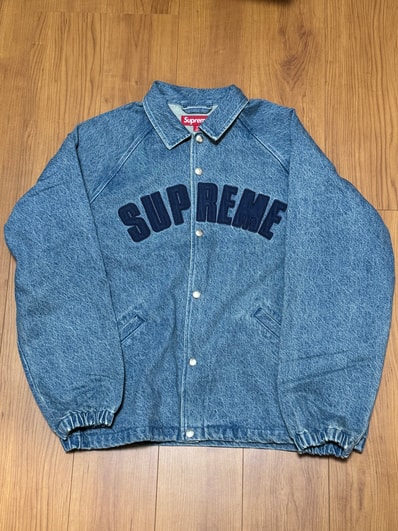 Supreme Arc Denim Coaches Jacket "Washed Indigo"