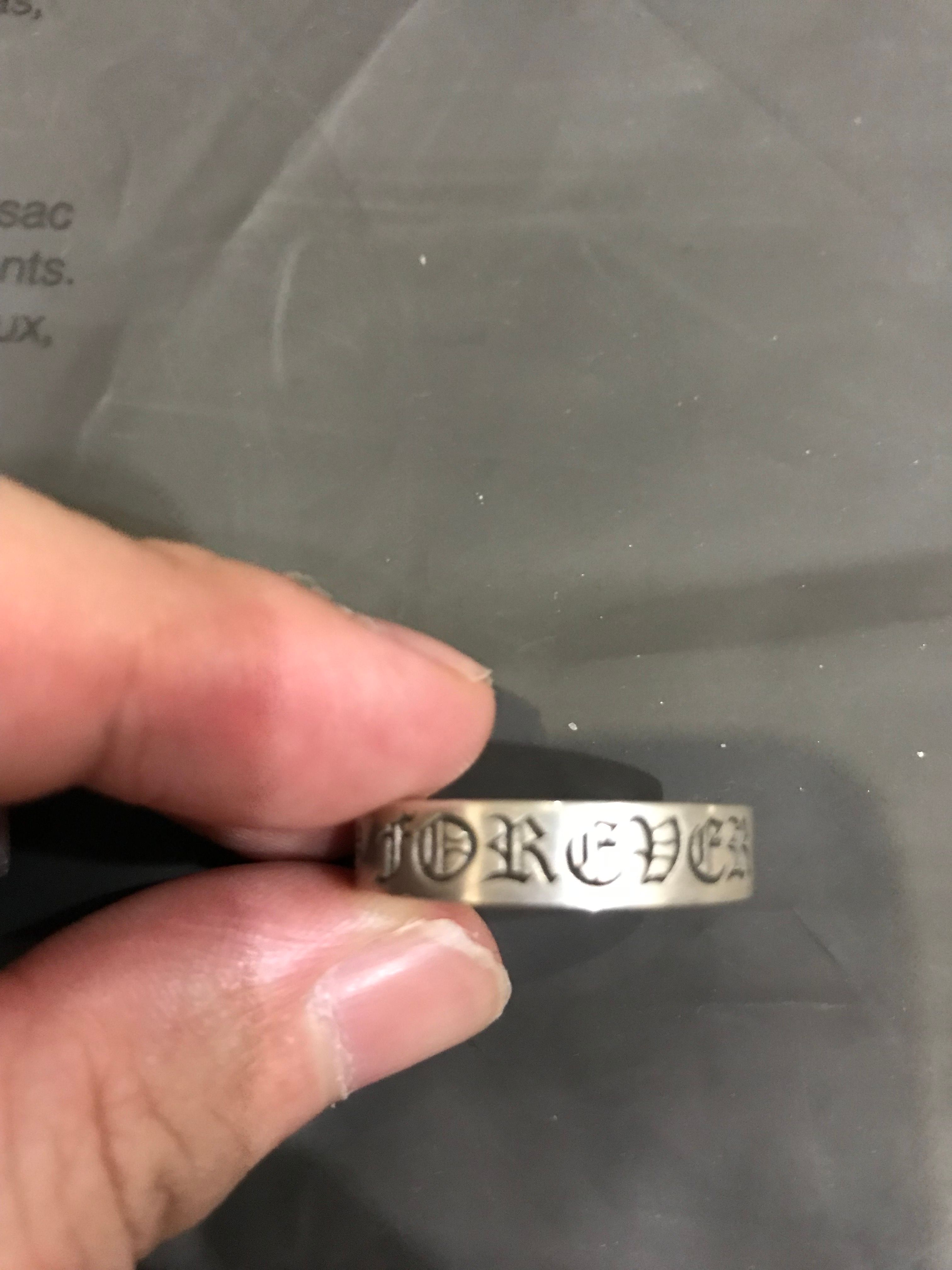 Chrome Hearts Spacer Ring 6mm CH Forever "Silver"