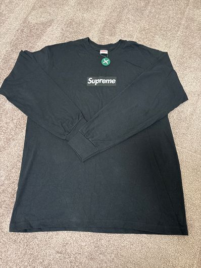 Supreme Box Logo L/S Tee "Black"