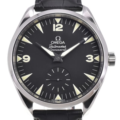 値下 オメガ OMEGA 2806.52.37 シーマスター アクアテラ レイルマスター スモールセコンド 手巻き メンズ I#145154