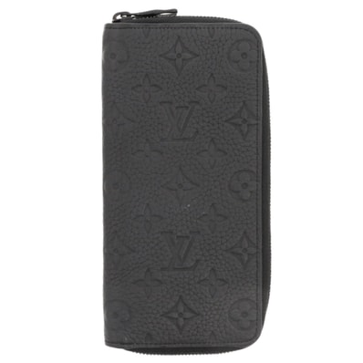 LOUIS VUITTON ルイ・ヴィトン ジッピーウォレット ヴェルティカル 長財布 M69047 モノグラムトリヨン ブラック メンズ【中古】