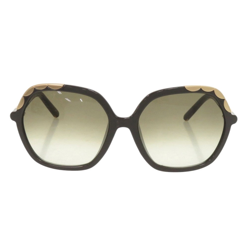 クロエ   CE647SA  プラスチック  グリーン ブラウン