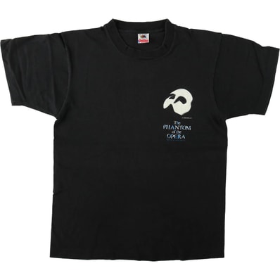古着 90年代 フルーツオブザルーム FRUIT OF THE LOOM The Phantom of the Opera オペラ座の怪人 プリントTシャツ USA製 メンズM相当/eaa626776