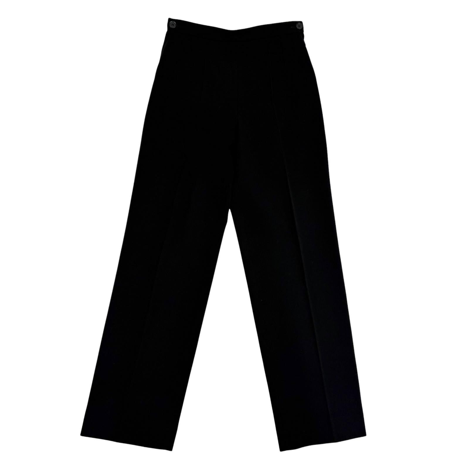 美品 エルメス パンツ ブラック レディース 38