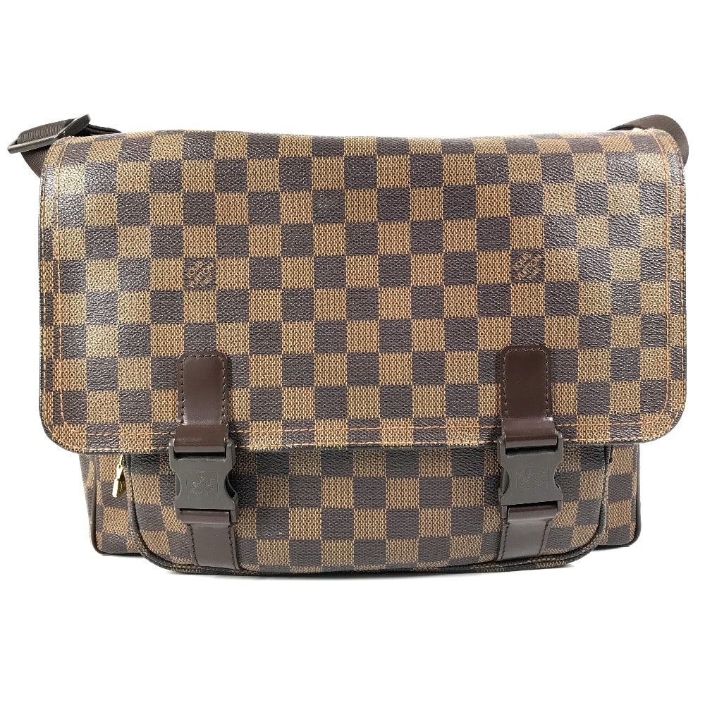 ルイヴィトン LOUIS VUITTON メッセンジャー メルヴィール N51125 ダミエ 斜め掛け カバン メッセンジャーバッグ フラップ ショルダーバッグ ダミエキャンバス ブラウン