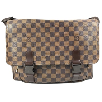 ルイヴィトン LOUIS VUITTON メッセンジャー メルヴィール N51125 ダミエ 斜め掛け カバン メッセンジャーバッグ フラップ ショルダーバッグ ダミエキャンバス ブラウン