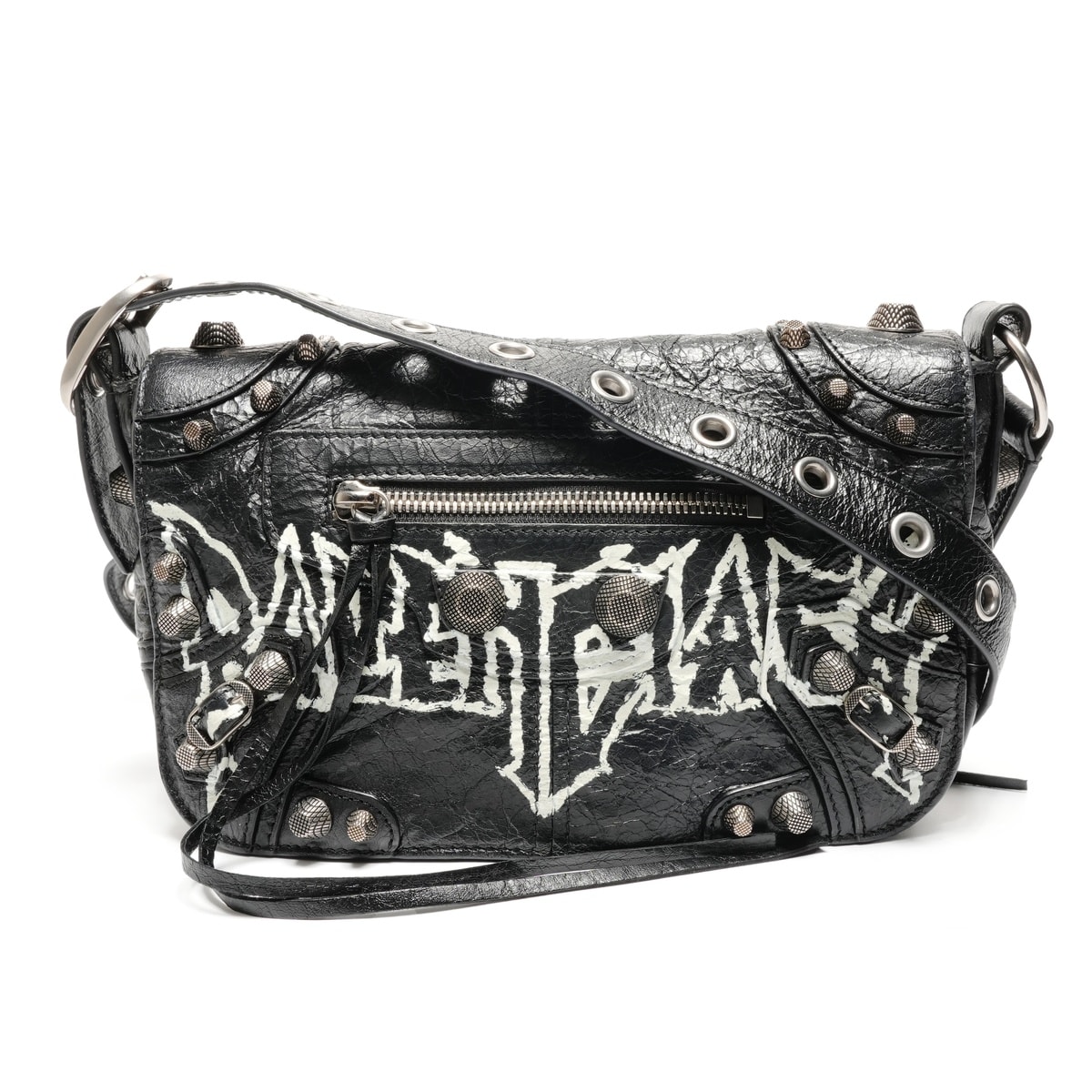 バレンシアガ BALENCIAGA ル カゴール XS DIY METAL ショルダーバッグ【中古】