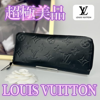 超極美品 LOUIS VUITTON ヴェルニ ポルトフォイユ クレマンス 長財布