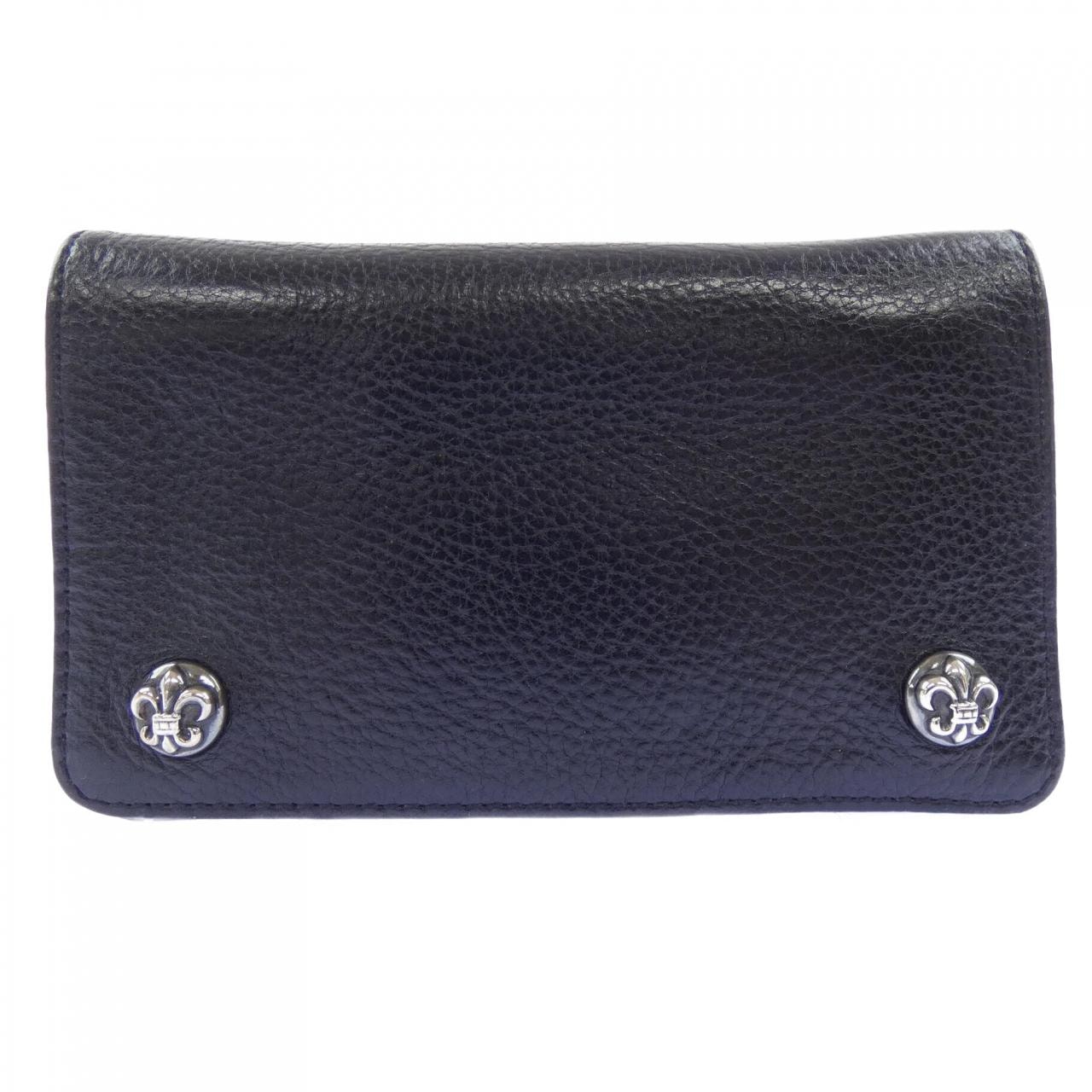 クロムハーツ CHROME HEARTS 1 ZIP BLK BSフレア 2246 304 0010 4200 WALLET