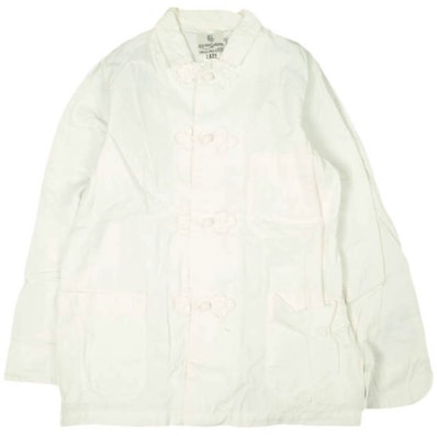 KAPTAIN SUNSHINE キャプテンサンシャイン 日本製 CHEF JACKET シェフジャケット KS5SJK09 ONE SIZE(LADY) OFF WHITE チャイナ アウター g13840