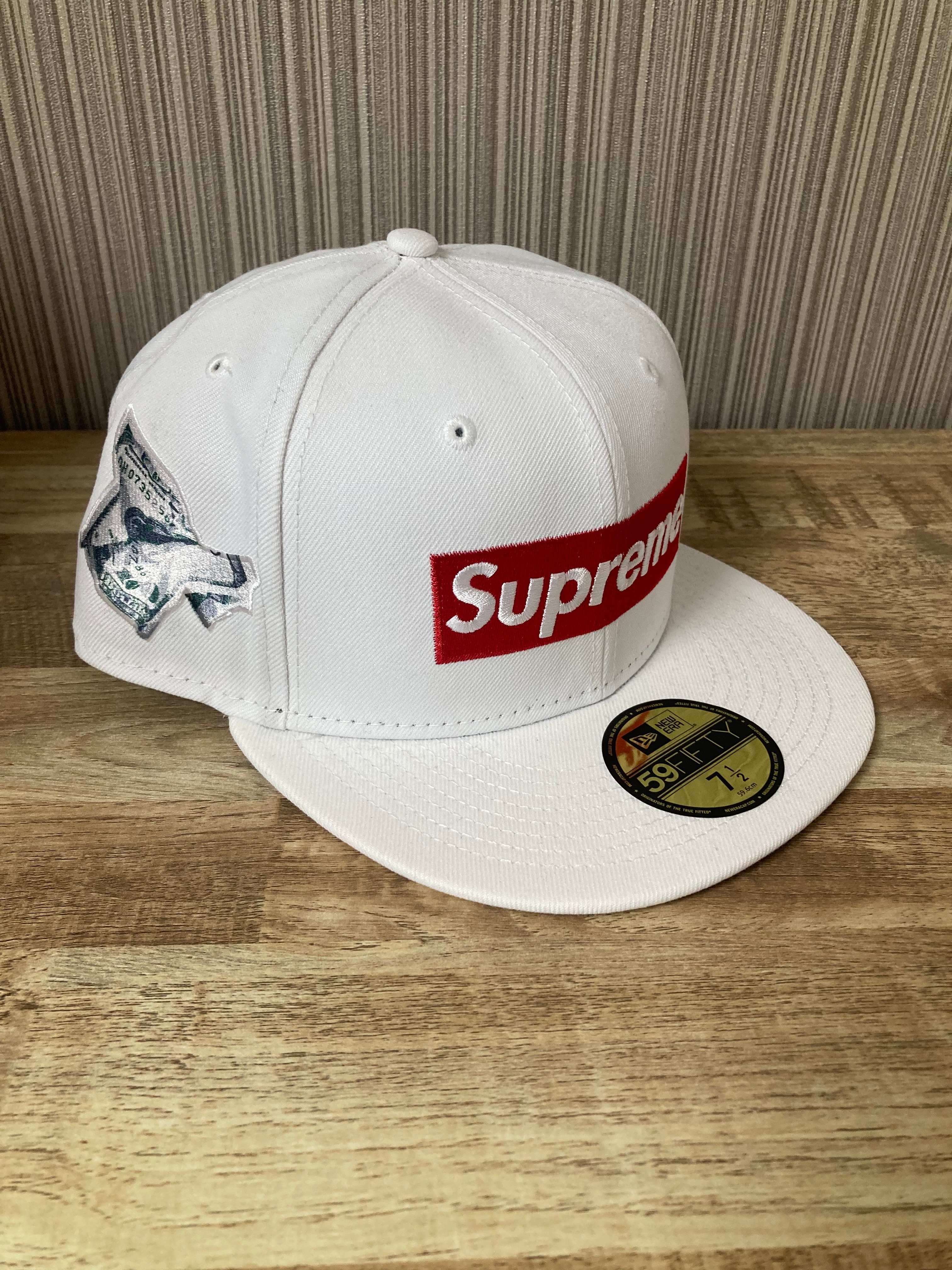 Supreme Money Box Logo New Era "White"