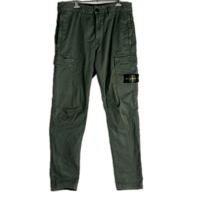 Stone Island 30404 Old Treatment Regular Fit Cargo Pants - 24SS "Musk Green"
