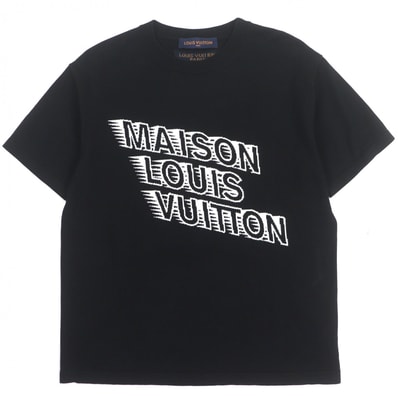 美品 ルイヴィトン 半袖ニット ブラック メンズ XS