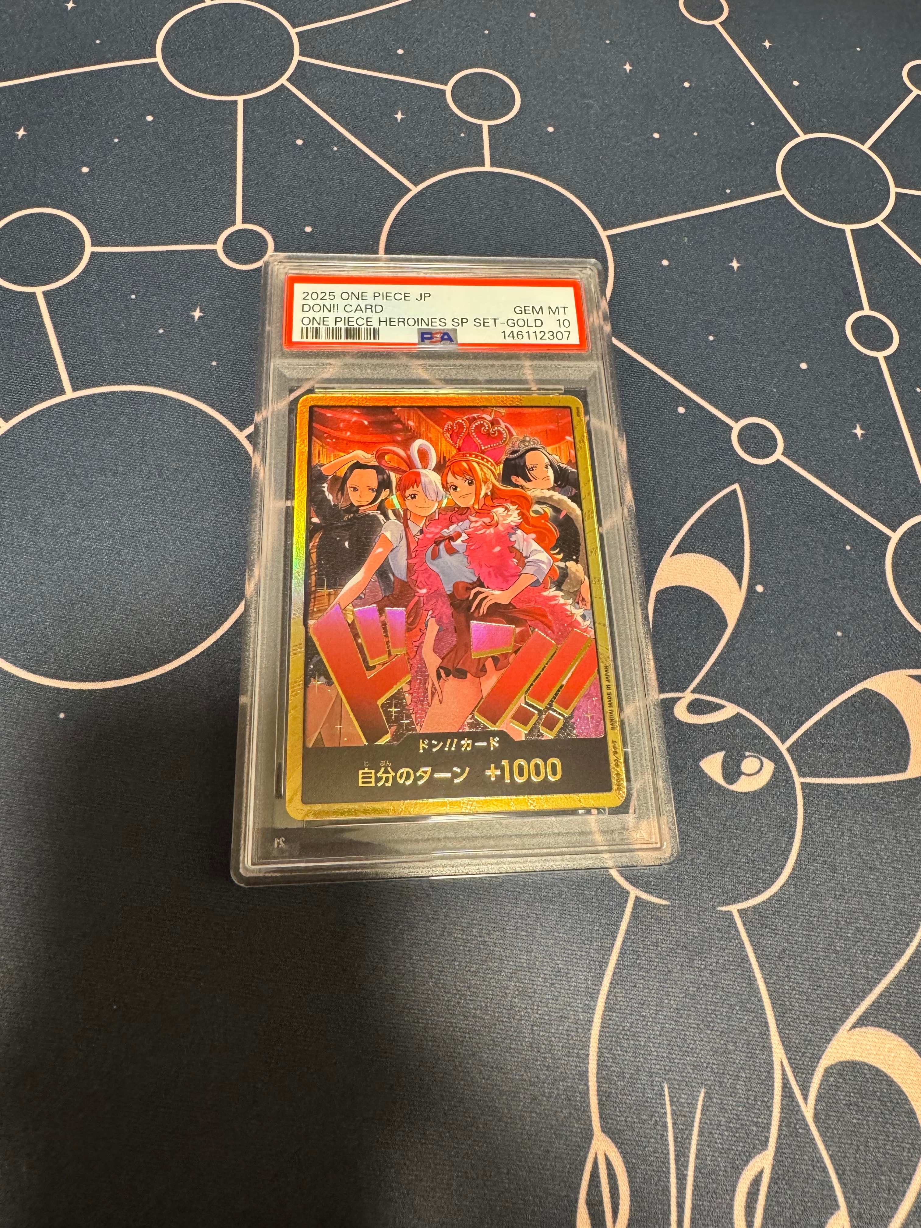 PSA10】ドン!!カード : ロビン&ウタ&ナミ&ハンコック スーパーパラレル