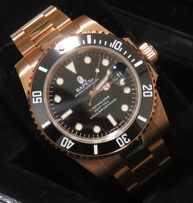A BATHING APE TYPE 1 BAPEX® "Gold"