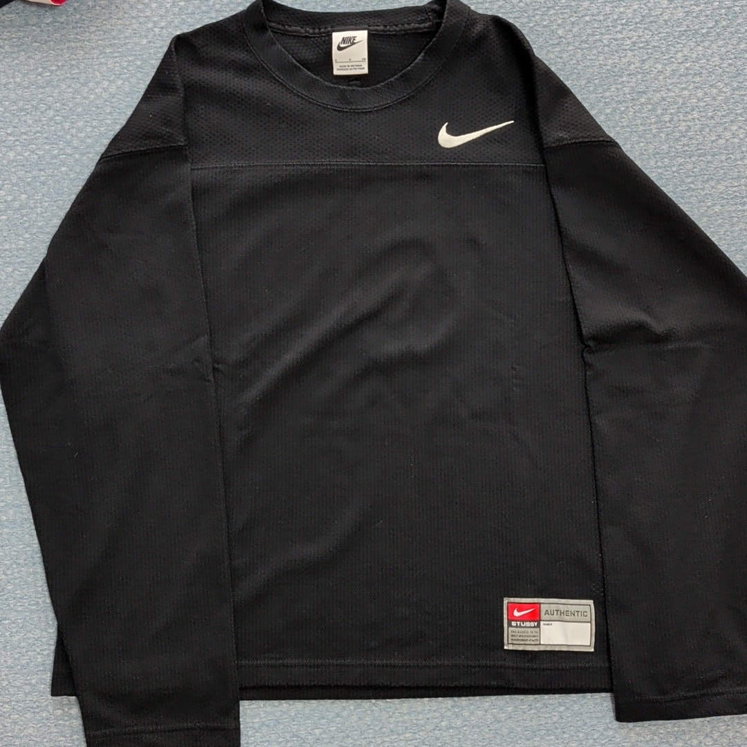 Nike x Stussy Long Sleeve Top "Black"