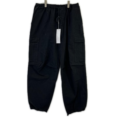 コモリ 25SS B01-03014 ブラックドリル コットン100 6Pパンツ 3