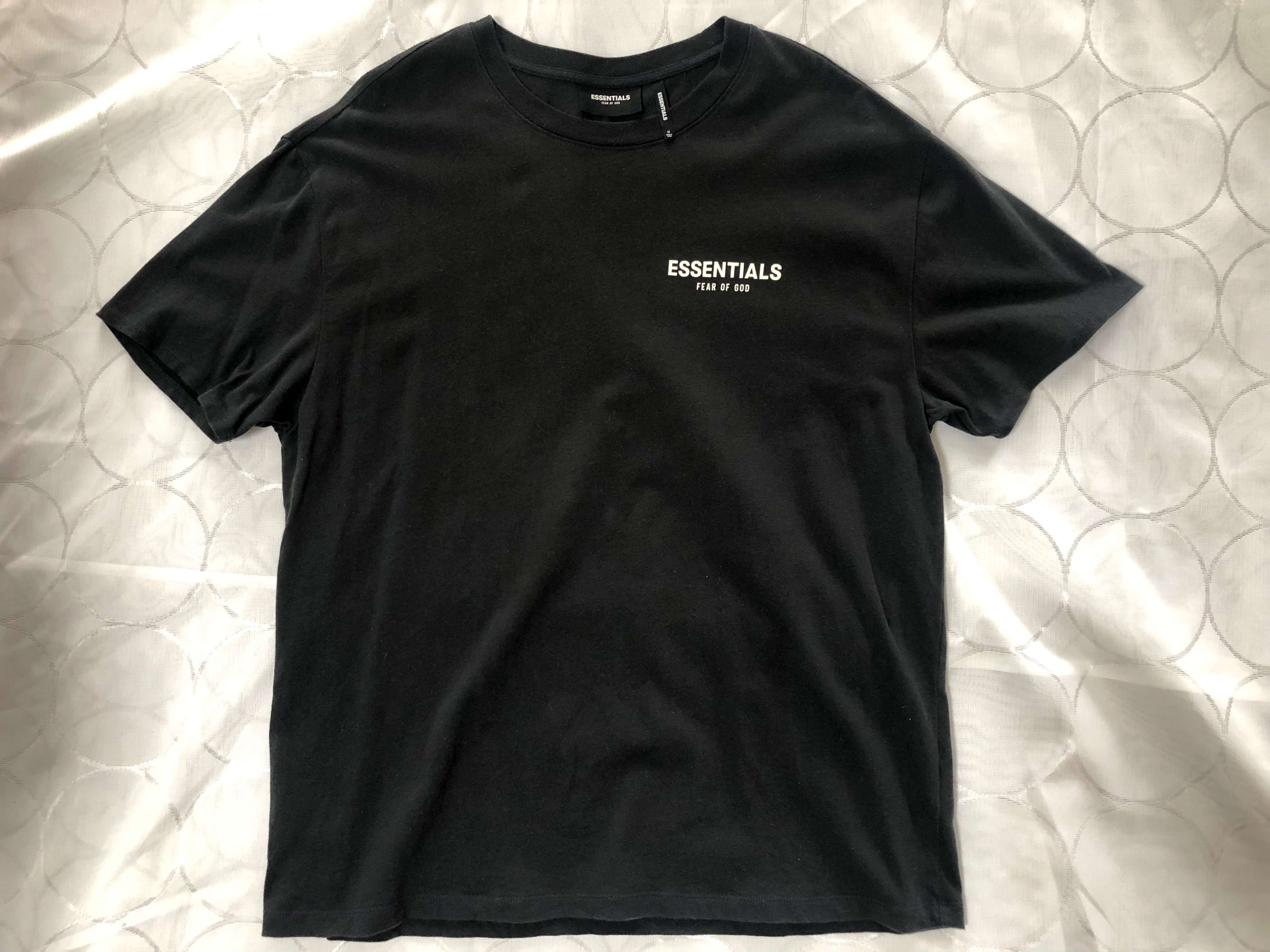 FEAR OF GOD ESSENTIALS Photo T-shirt "Black"