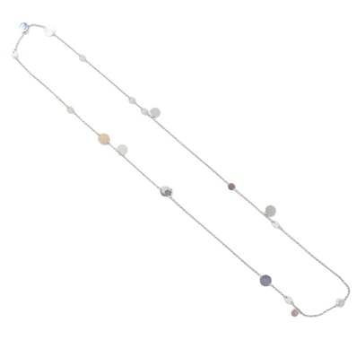 エルメス ロングネックレス セリエ コンフェッティ ピンクゴールド 90cm K18 PG シルバー925 RG ローズゴールド レディース HERMES ブランド 定番 人気 プレゼント ギフト ファッションアイテム オシャレ ブランド
