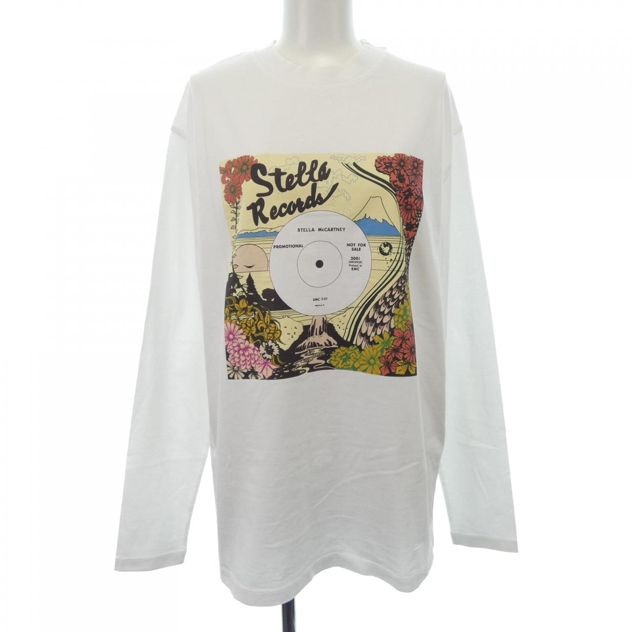 ステラマッカートニー STELLA MCCARTNEY レコードロンティ Tシャツ