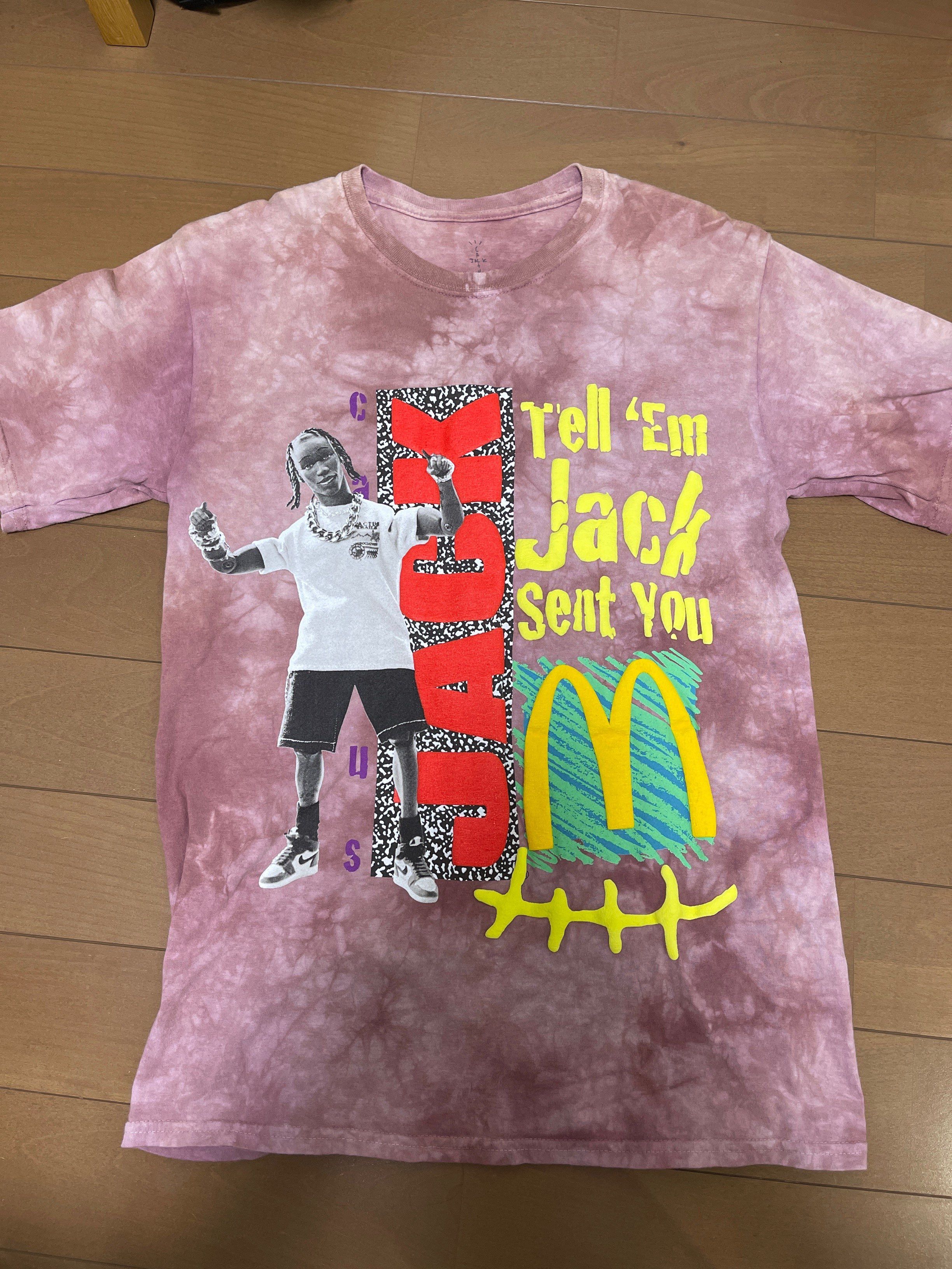 Travis Scott Cactus Jack x McDonald's Jack Smile II T-Shirt "Multi"