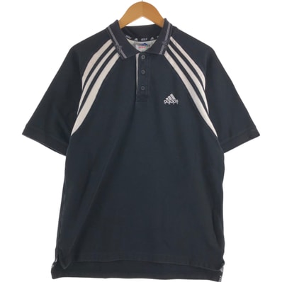 古着 90年代 アディダス adidas GOLF 半袖 ポロシャツ メンズM相当/eaa559666