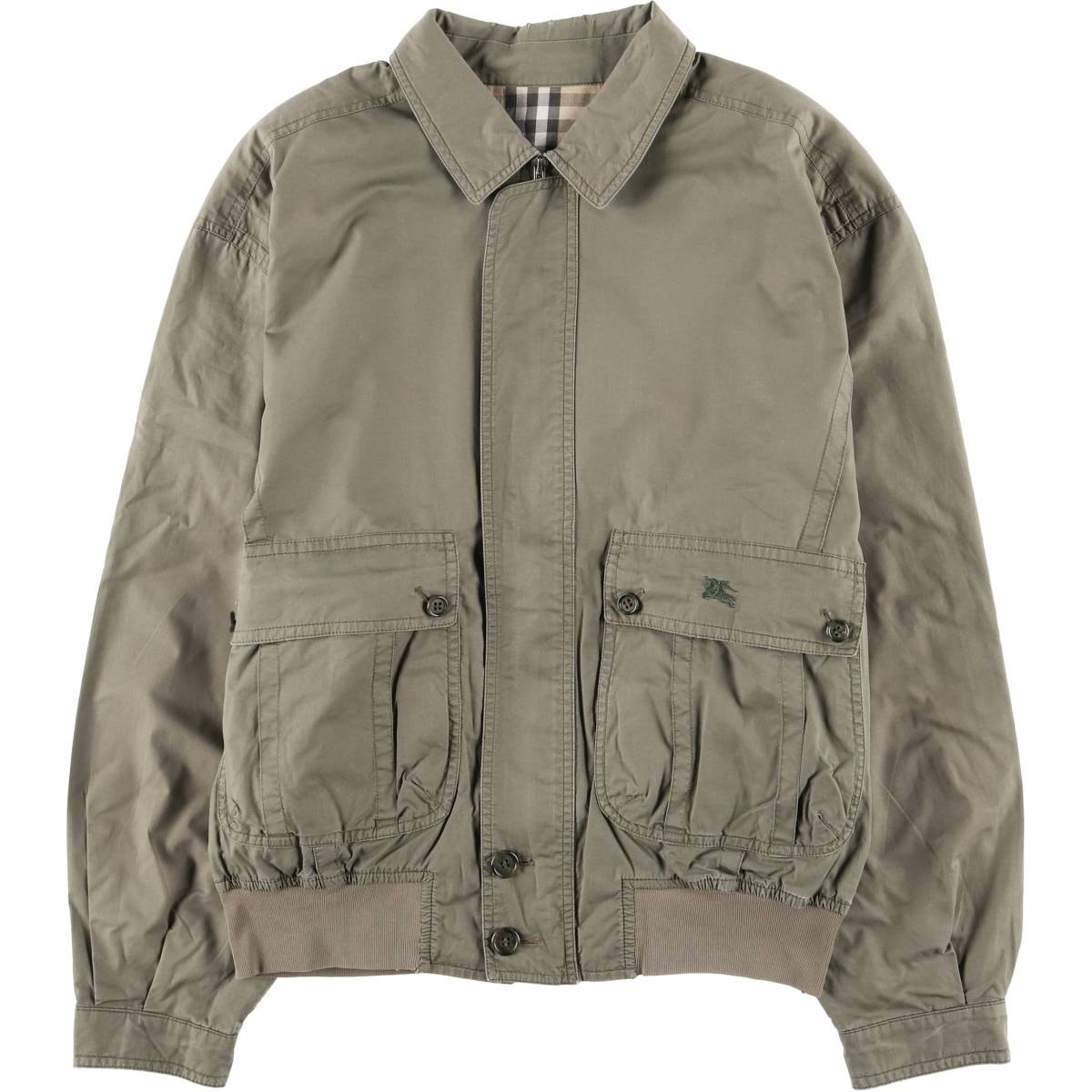 古着 バーバリー Burberry's 襟付き コットンブルゾン スペイン製 メンズL相当/eaa458535