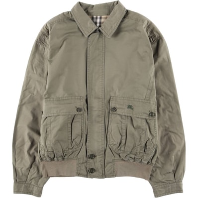 古着 バーバリー Burberry's 襟付き コットンブルゾン スペイン製 メンズL相当/eaa458535