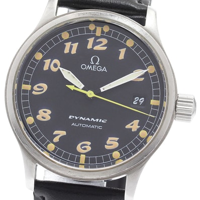 オメガ ダイナミック デイト 5200.50 自動巻き メンズ 【中古】