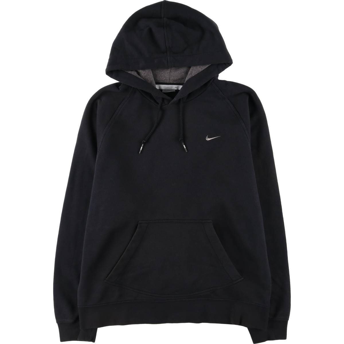 古着 00年代 ナイキ NIKE スウェットプルオーバーパーカー メンズM相当 ラグランスリーブ/eaa550318