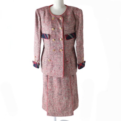 良品 シャネル セットアップ マルチカラー レディース 40