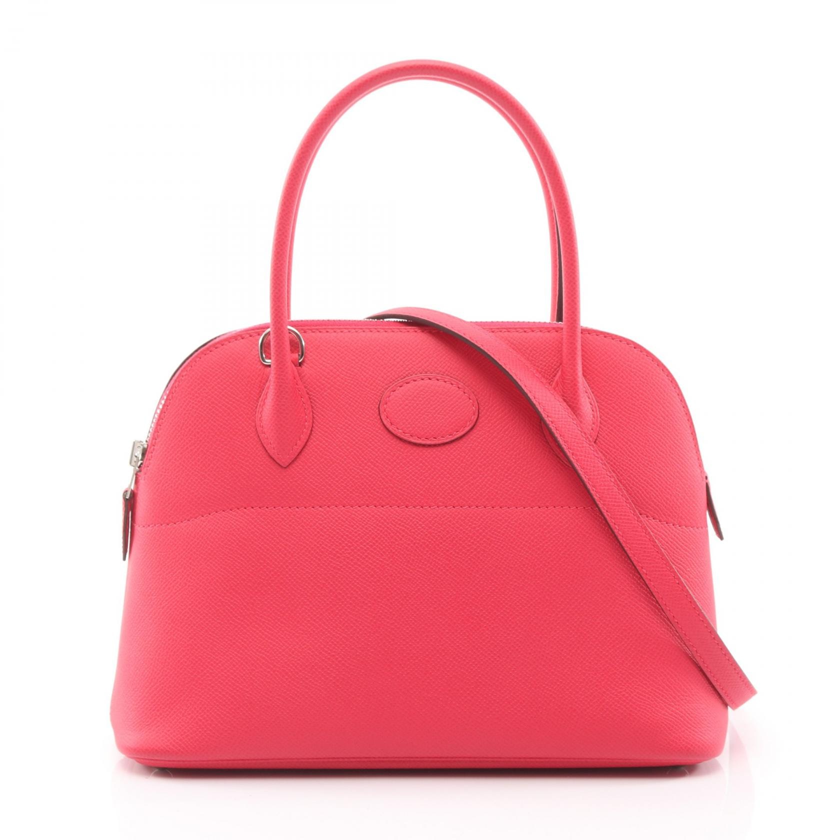 エルメス HERMES ボリード27 ハンドバッグ バッグ ヴォーエプソン ヴォーエプソン ローズエクストリーム D刻印(2019年製造) レディース ピンク系 【中古】