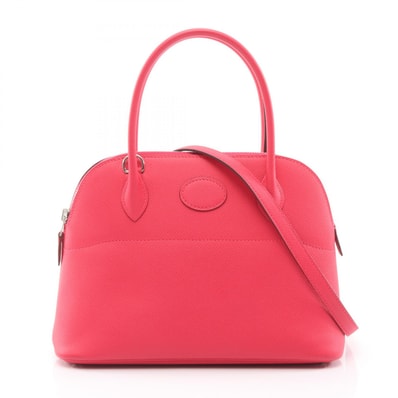 エルメス HERMES ボリード27 ハンドバッグ バッグ ヴォーエプソン ヴォーエプソン ローズエクストリーム D刻印(2019年製造) レディース ピンク系 【中古】