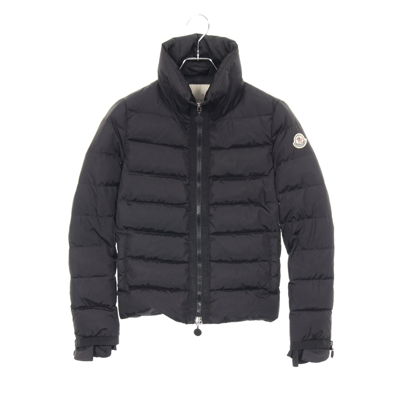 モンクレール MONCLER MONCLER × sacai MASAKO マサコ ダウンジャケット 衣料品 アウター ナイロン レディース ブラック系 【中古】