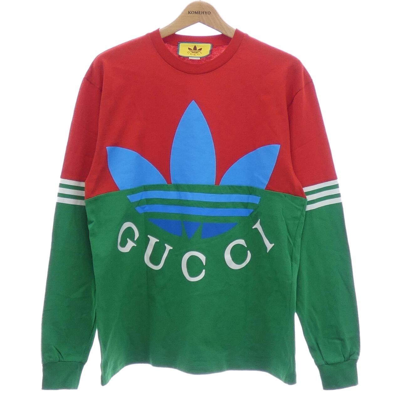 グッチ GUCCI ADIDAS 722947 XJE1I Tシャツ