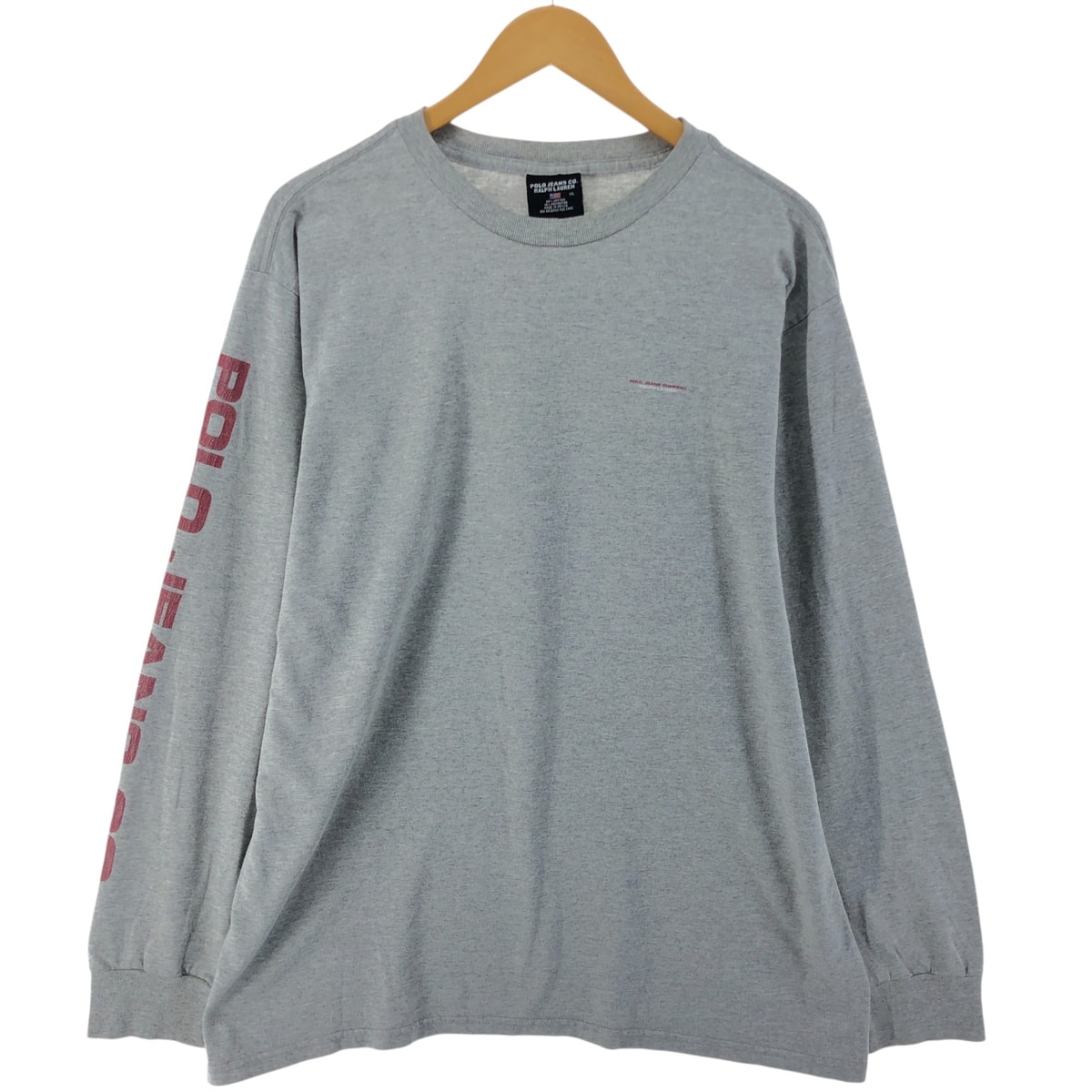 古着 ラルフローレン Ralph Lauren POLO JEANS COMPANY ロングTシャツ ロンT メンズXL相当/eaa533781