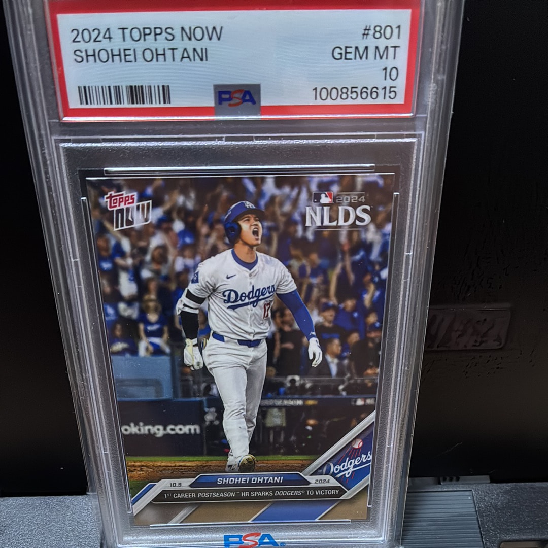 大谷翔平 [801](2024 MLB トップスナウカード「1/1 デュアルベース