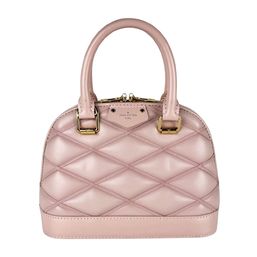 ルイ ヴィトン LOUIS VUITTON ハンドバッグ ショルダーバッグ マルタージュ アルマBB ラムスキン ピンク レディース M24453【中古】 z11078