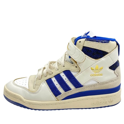 adidas アディダス スニーカー FZ6300 FORUM 84 HI フォーラム 84 ハイ ハイカットスニーカー ブルー系 27cm【中古】