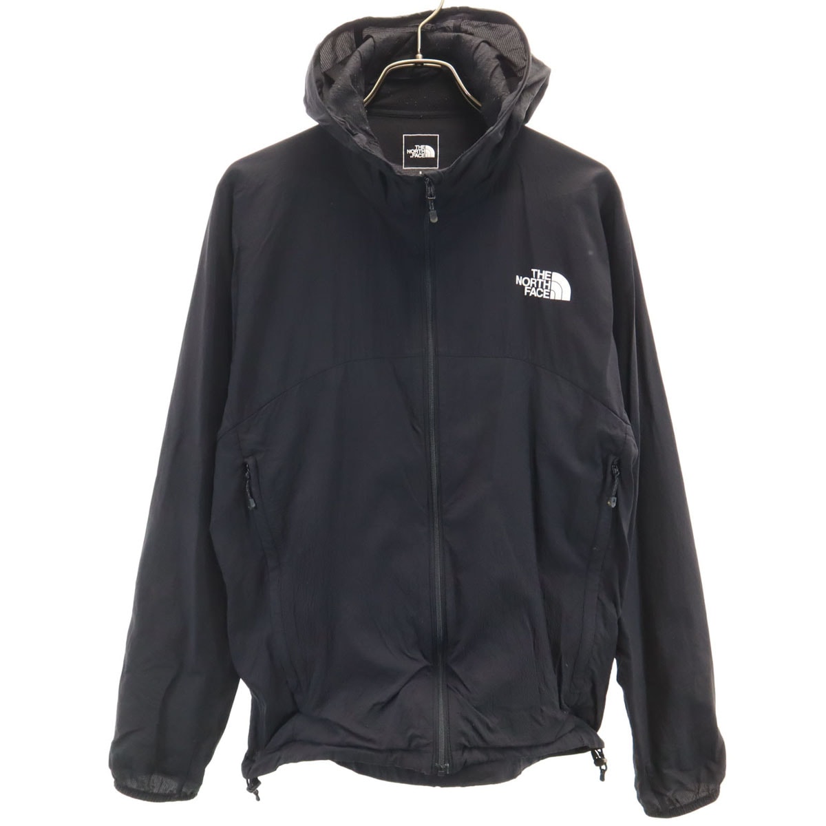 THE NORTH FACE ノースフェイス フード ナイロンジャケット S ブラック