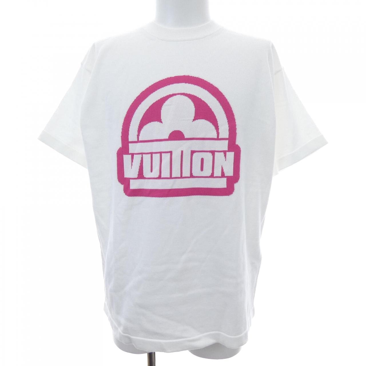 ルイヴィトン LOUIS VUITTON コットンショートスリーブクルーネック HPN30WHA0 ニット