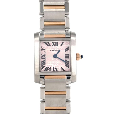 カルティエ タンクフランセーズSM PGコンビ・160th Anniversary W51036Q4 SSxPG クォーツ