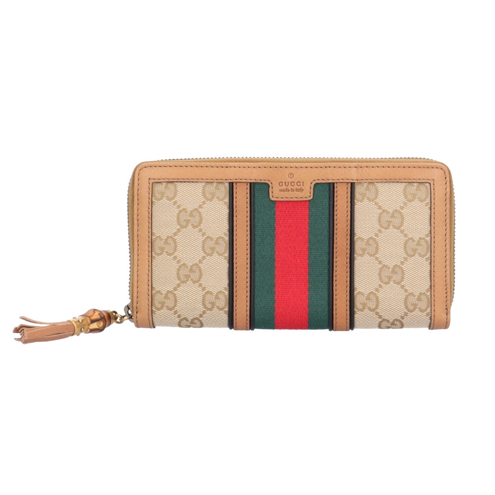 グッチ ラニアGG 長財布 GGキャンバス 353651 ユニセックス GUCCI  中古
