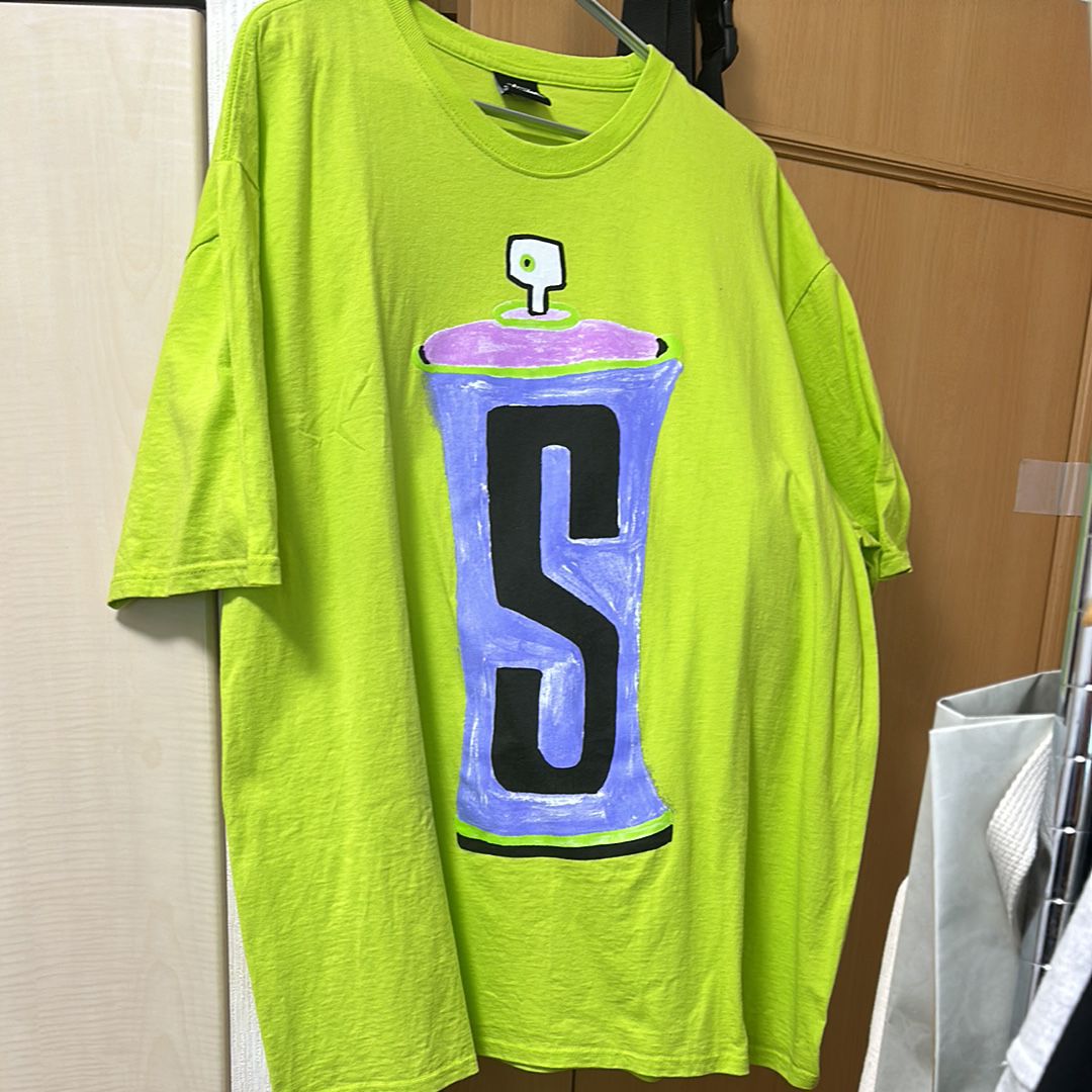 Stussy Spraycan Tee "Keylime"
