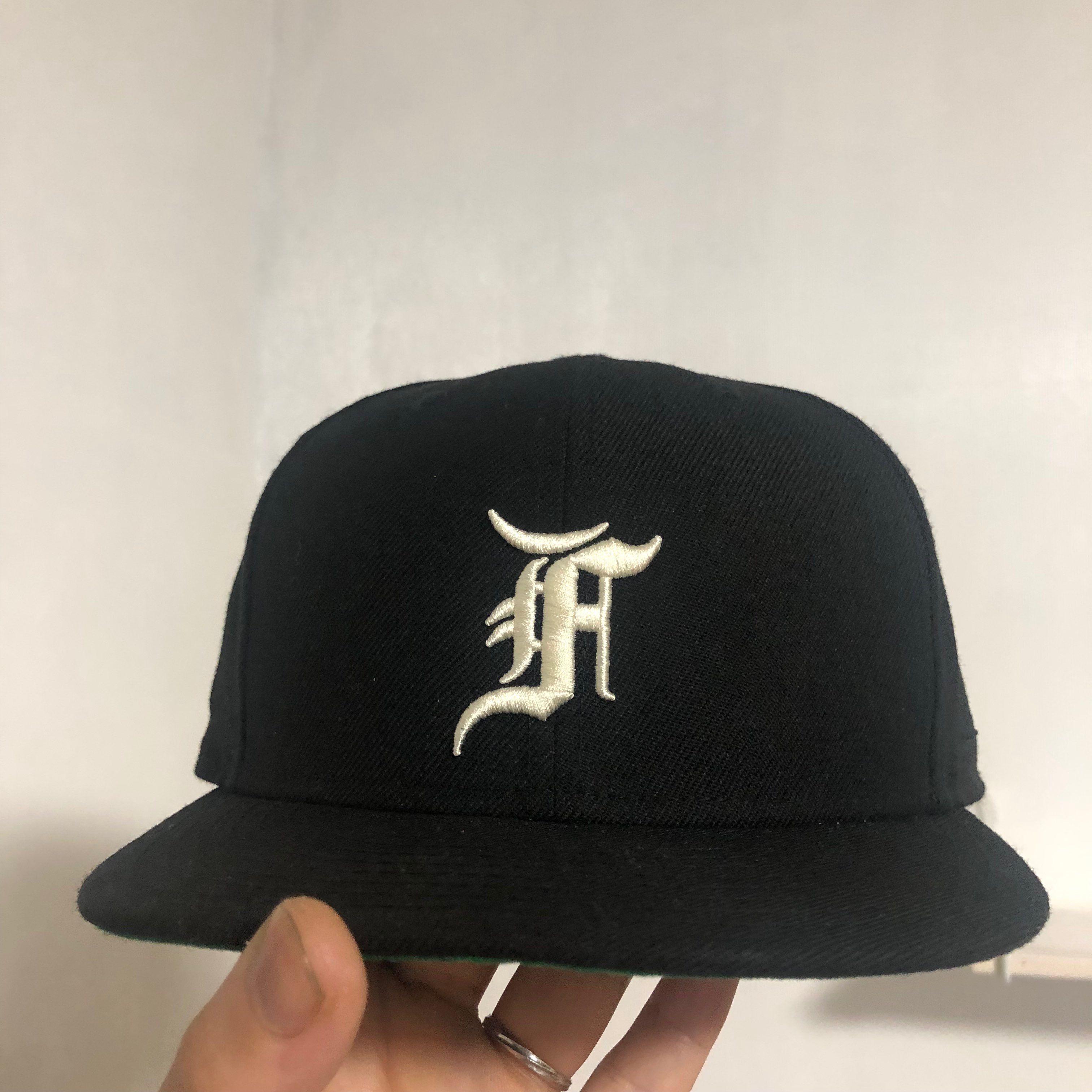 FEAR OF GOD ESSENTIALS New Era Fitted Cap (FW20) "Black"