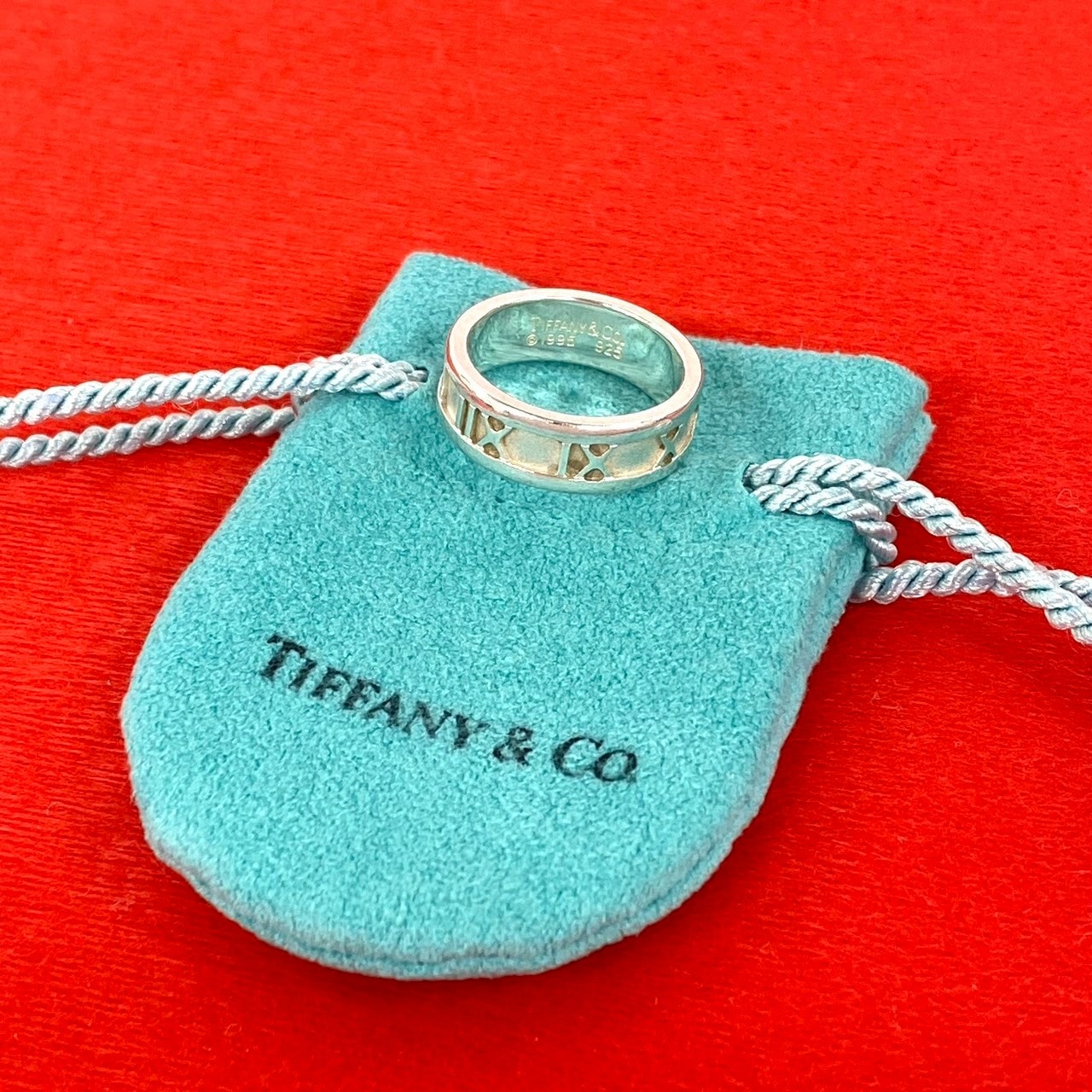 TIFFANY&Co. ティファニー アトラス リング シルバー925 リング・指輪 10号 シルバー
 73987
