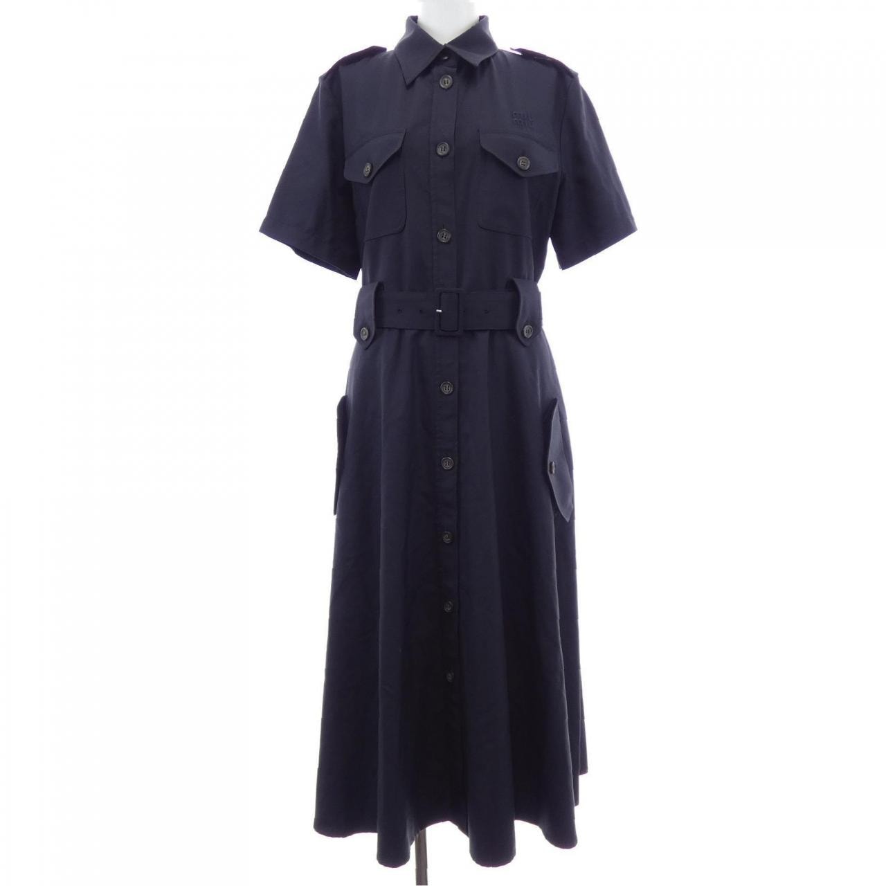ミュウミュウ MIU MIU MILITARY DRESS DNA03G SOOO 1578 ワンピース