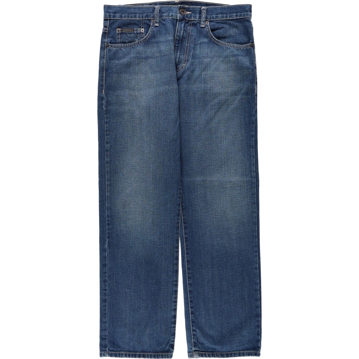 古着 カルバンクライン Calvin klein JEANS RELAXED STRAIGHT easy fit ストレートデニムパンツ メンズw35相当/eaa664229