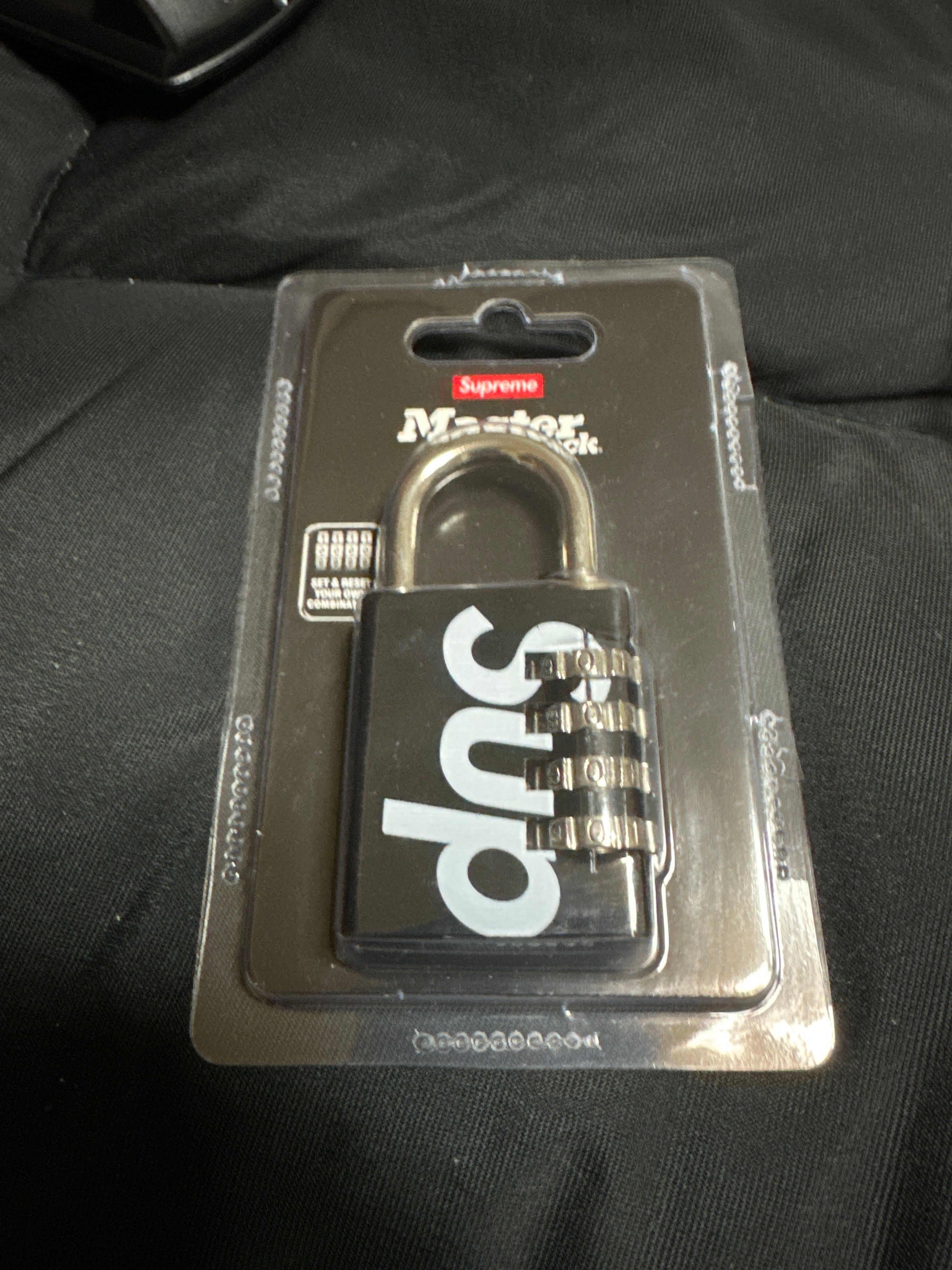 Supreme Master Lock® Numeric Combination Lock "Black"